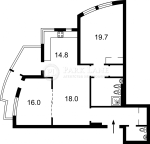 Квартира W-7312262, Лесі Українки бул., 7б, Київ - Фото 12