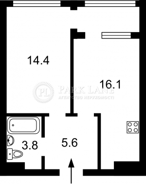 Квартира W-7313304, Сверстюка Евгения (Расковой Марины), 6в, Киев - Фото 15