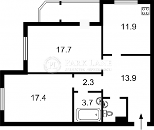 Квартира W-7320673, Ахматовой, 24, Киев - Фото 9