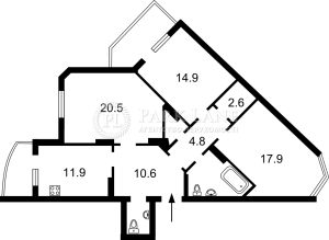 Квартира W-7340557, Смилянская, 15, Киев - Фото 9