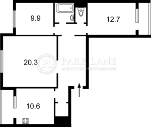 Квартира W-7360965, Кадетский Гай, 9, Киев - Фото 15