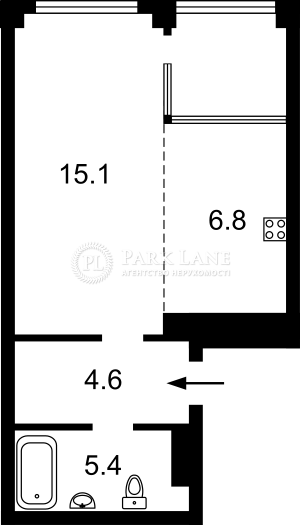 Квартира W-7371520, Заречная, 4, Киев - Фото 2