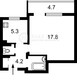 Квартира W-7385138, Дачна (Гаріна Бориса), 51, Київ - Фото 14