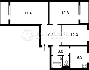 Квартира W-7401927, Ахматової Анни, 16в, Київ - Фото 15