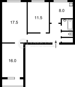Квартира W-7402565, Нестайка Всеволода (Мільчакова О.), 5, Київ - Фото 4