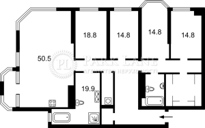 Квартира W-7403036, Антонова Авиаконструктора, 2б, Киев - Фото 14