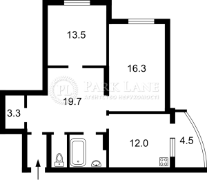Квартира W-7403120, Драгоманова, 40з, Киев - Фото 10