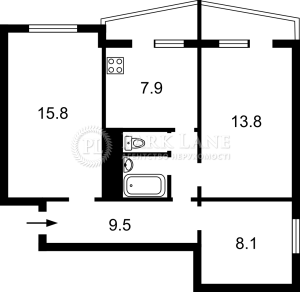 Квартира W-7403806, Шамо Игоря бул. (Давыдова А. бул.), 10, Киев - Фото 11
