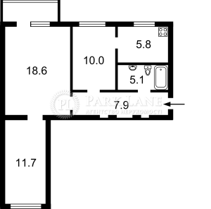 Квартира W-7404329, Леси Украинки бульв., Киев - Фото 5