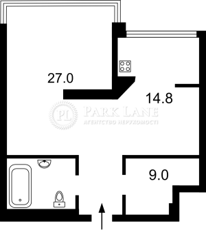 Квартира W-7404589, Днепровская наб., 14а, Киев - Фото 12