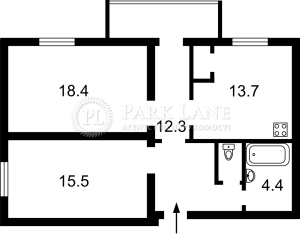 Квартира W-7409462, Краковская, 7, Киев - Фото 14