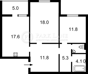 Квартира W-7412241, Ревуцкого, 54, Киев - Фото 13