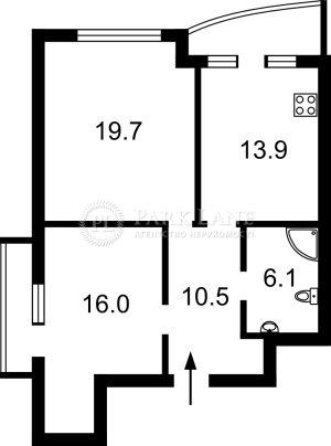 Квартира W-7413710, Жилянська, 59, Київ - Фото 11