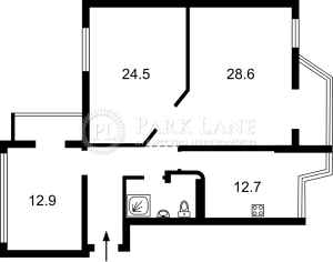 Квартира W-7432560, Ахматовой, 11, Киев - Фото 14