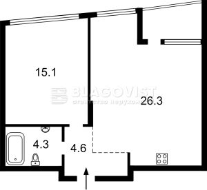 Квартира W-7401935, Шолуденка, 30, Київ - Фото 2