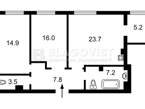 Квартира W-7419673, Юнацька (Жуляни), 2, Київ - Фото 2