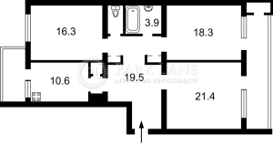 Квартира W-7319046, Гончара О., 62, Київ - Фото 2