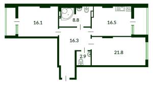 Квартира W-7393174, Кишки Самийла (Конева Маршала), 10/1, Киев - Фото 6