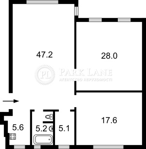 Квартира W-7438553, Шелковичная, 75, Киев - Фото 2