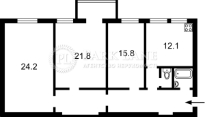 Квартира W-7438580, Бессарабская пл., 7, Киев - Фото 3