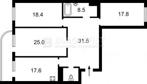 Квартира W-7301267, Ахматовой, 13, Киев - Фото 2