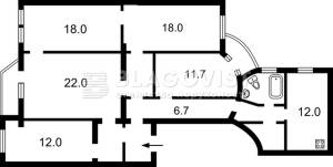 Квартира W-7384218, Антоновича Владимира (Горького), 9, Киев - Фото 2