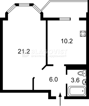 Квартира W-7396137, Ахматової Анни, 35а, Київ - Фото 2