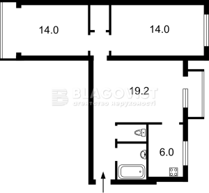 Квартира W-7396153, Лаврская, 4а, Киев - Фото 2
