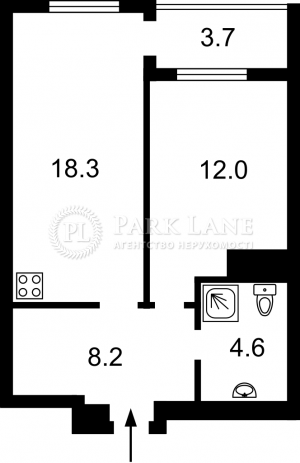 Квартира W-7309965, Кудрявская, 24а, Киев - Фото 21