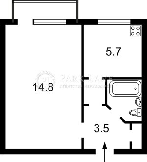 Квартира W-7420944, Алматинская (Алма-Атинская), 68, Киев - Фото 3