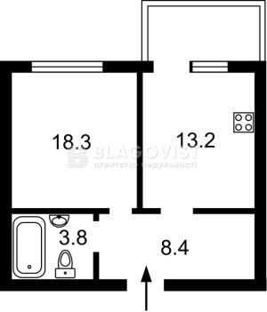 Квартира W-7319393, Метрологическая, 21, Киев - Фото 7