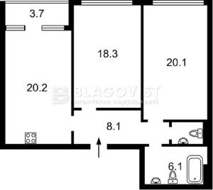 Квартира W-7346428, Фортечный тупик (Тверской тупик), 7б, Киев - Фото 2