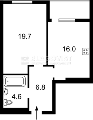 Квартира W-7354218, Саперно-Слобідська, 24, Київ - Фото 4