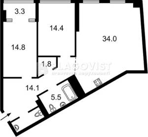 Квартира W-7445618, Берестейский просп. (Победы просп), 11, Киев - Фото 3