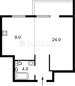 Квартира W-7300906, Заболотного Академика, 15г, Киев - Фото 2