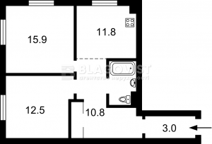 Квартира W-7312559, Луценка Дмитра, 8, Київ - Фото 2