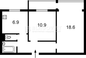 Квартира W-7346340, Гарета Джонса (Хохловых Семьи), 3, Киев - Фото 2