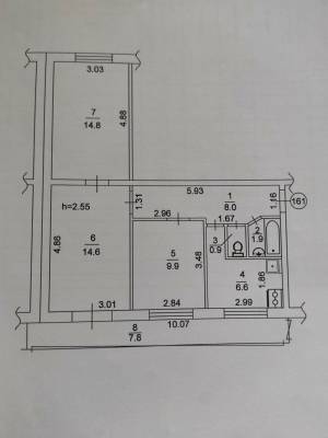 Квартира W-7402828, Левицького Ореста (Курчатова Академіка), 8, Київ - Фото 2