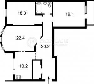 Квартира W-7323141, Касіяна В., 2/1, Київ - Фото 3