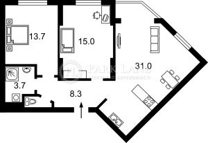 Квартира W-7332767, Мишуги Александра, 12, Киев - Фото 3