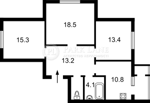 Квартира W-7347972, Вербицкого Архитектора, 1в, Киев - Фото 3