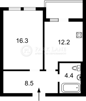 Квартира W-7354696, Берестейский просп. (Победы просп), 65д, Киев - Фото 3