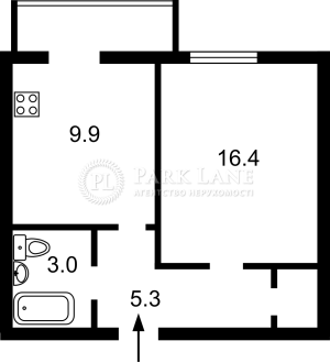 Квартира W-7357817, Хмельницького Богдана, 50, Київ - Фото 5