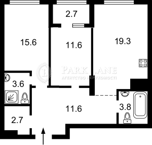 Квартира W-7357842, Заболотного Академика, 1а, Киев - Фото 3