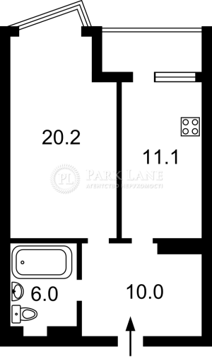 Квартира W-7373268, Драгоманова, 2а, Киев - Фото 3