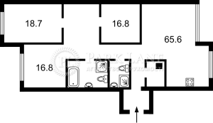 Квартира W-7384440, Верхогляда Андрея (Драгомирова Михаила), 12, Киев - Фото 2