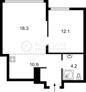 Квартира W-7390637, Гарета Джонса (Хохловых Семьи), 12а, Киев - Фото 11