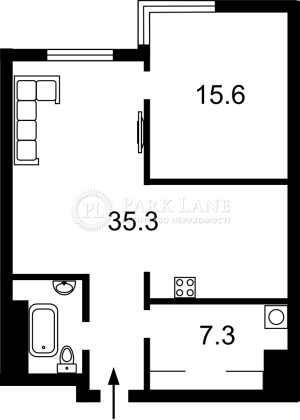 Квартира W-7390916, Тютюнника Василя (Барбюса Анрі), 39, Київ - Фото 3