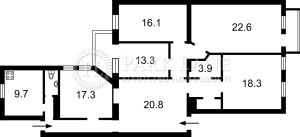 Квартира W-7390921, Шота Руставелі, 30б, Київ - Фото 7
