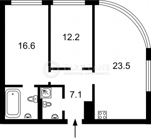 Квартира W-7323026, Ужгородский пер., 4/1, Киев - Фото 2